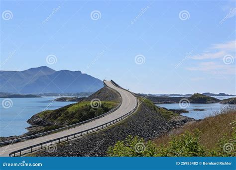 Atlantic Road. Norway stock photo. Image of park, kristiansund - 25985482