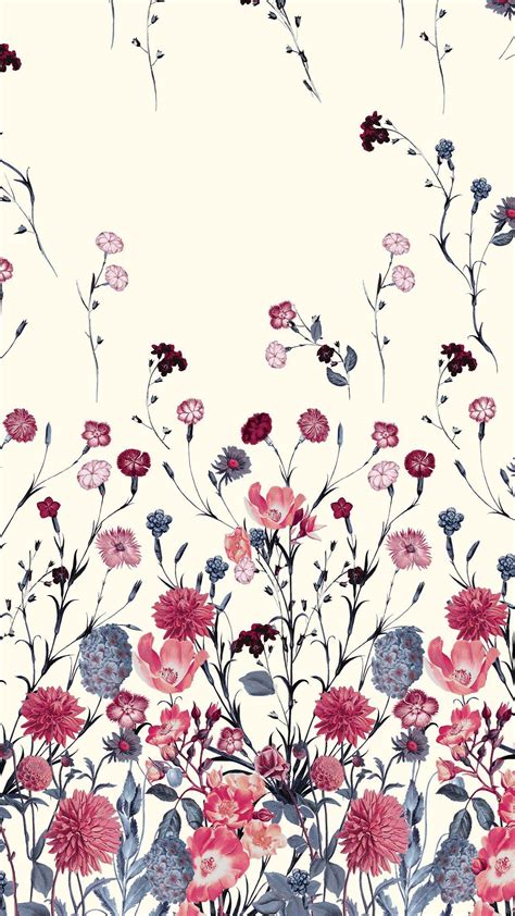 Floral Pattern iPhone Wallpapers - Top Free Floral Pattern iPhone ...