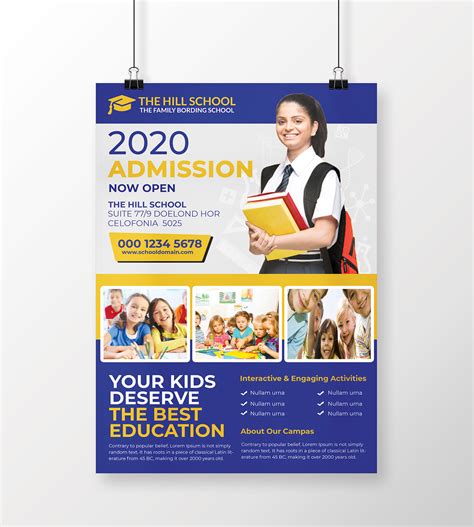 School Education Flyer Templates on Student Show