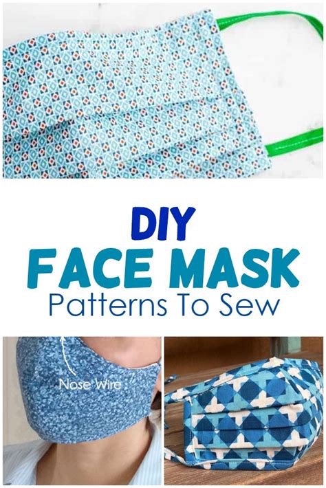 10+ Diy Face Mask Patterns To Sew (+ A Lot Of Helpful Info ...