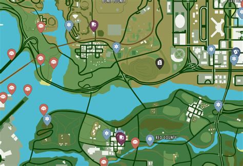 GTA: San Andreas Interactive Map | Map Genie