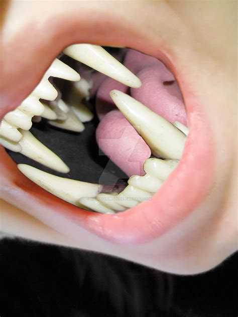 Wolf Teeth in Human Mouth Test Manipulation by AokitianWolf on DeviantArt