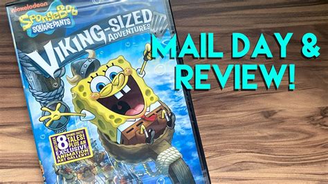 SpongeBob Viking-Sized Adventures DVD (2010) Mail Day & Review! - YouTube