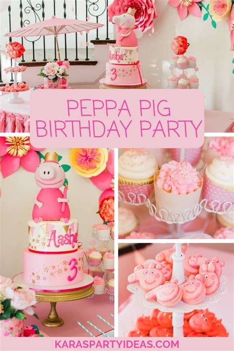 Kara's Party Ideas Peppa Pig Birthday Party | Kara's Party Ideas