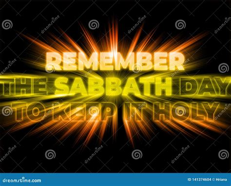 Remember the Sabbath Day To Keep it Holy - Bible Motivation Quote ...