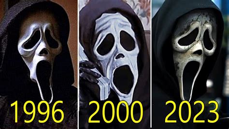 Evolution of Ghostface in Movies w/ Facts 1996-2023 (Scream)