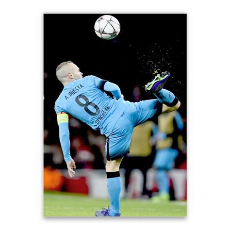 Iniesta Skill Poster - A1 | Shop Today. Get it Tomorrow! | takealot.com