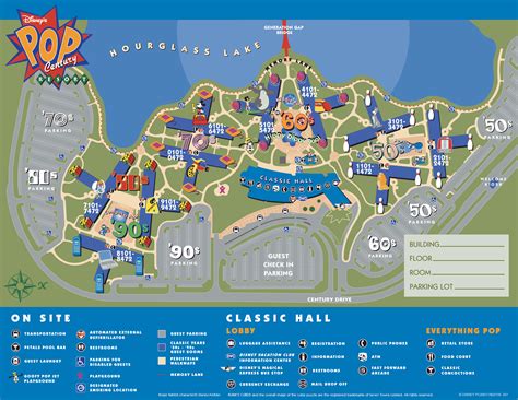 Map Of Disney World Hotels - Large World Map