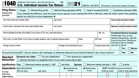 Irs Form 1040 Schedule D Tax Worksheet 2023