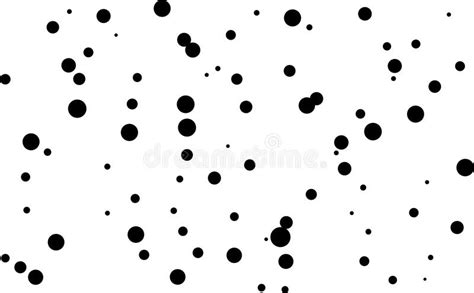 Random Dots Pattern. Abstract Background Stock Illustration ...