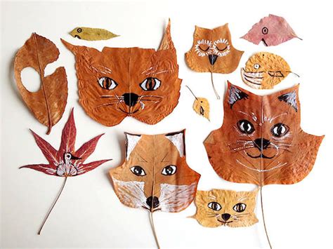 DIY Leaf Animals | Handmade Charlotte