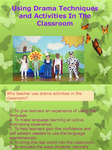 Drama Techniques in The Primary Classroom | PDF | Classroom | Teachers