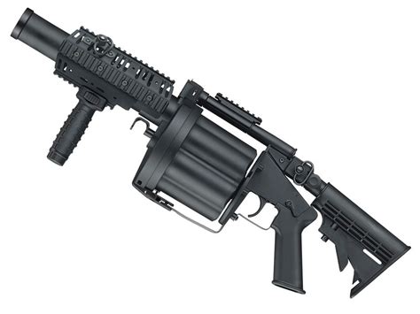 Buy ICS Multiple Grenade Launcher - Retractable Stock | Replicaairguns.us