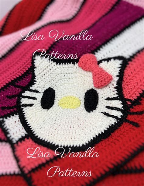 Hey There Cat Face/ Crochet Pattern/ PDF Download Blanket Pattern - Etsy