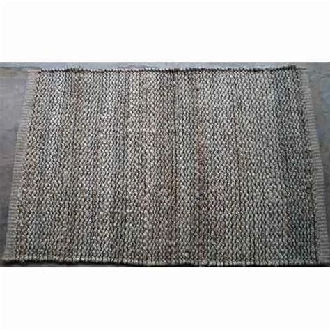 Grey Hemp Chenille Rugs at Rs 65/square feet in Jaipur | ID: 2959232097