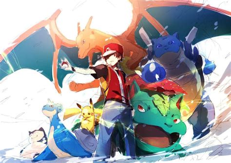 Pokemon Trainer Red Wallpapers - Wallpaper Cave