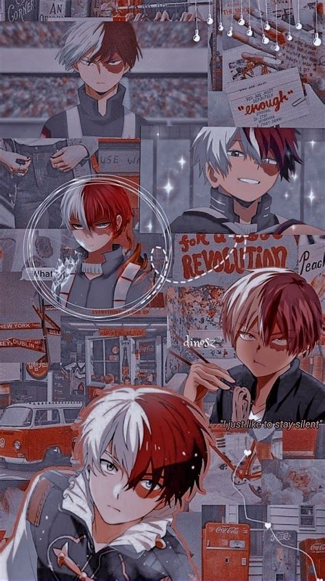 Aesthetic Anime Pfp Mha Blue Anime Aesthetic Todoroki Anime Wallpaper ...