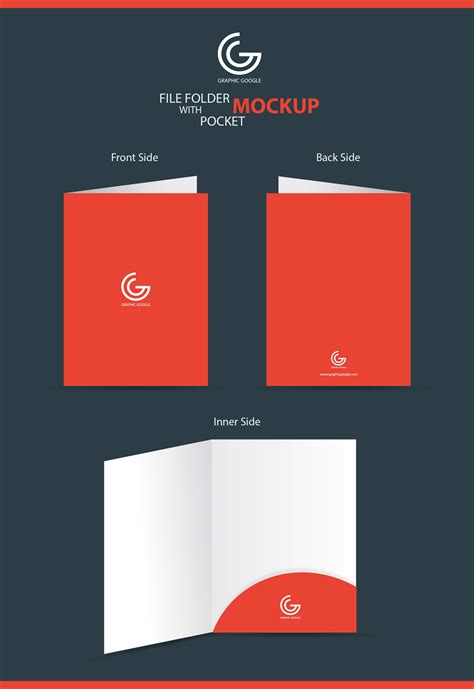 File Folder PSD Mockup Download for Free | DesignHooks