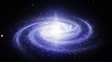 Camera Zooms In On Spiral Milky Way Galaxy Stock Motion Graphics SBV ...