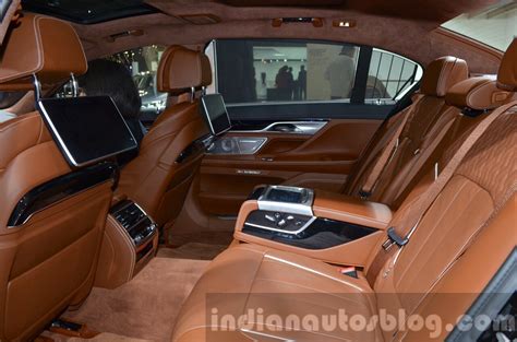 2016 BMW 7 Series Individual rear seating at the IAA 2015