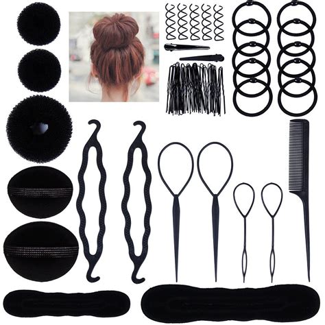 Lictin Hair Styling Set, Fashion Hair Design Styling Tools Accessories ...