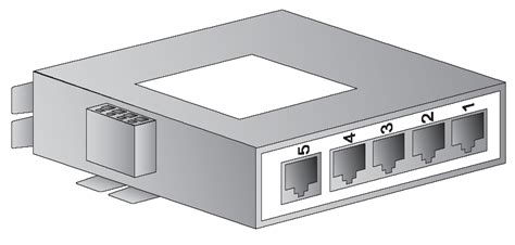 Optional Ethernet hub feature