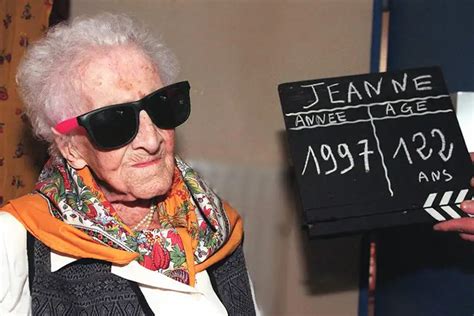 Frenchwoman Jeanne Calment, aged 122 years and 164 days—the oldest ...