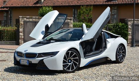 DRIVEN: BMW i8 plug-in hybrid sports car in Milan