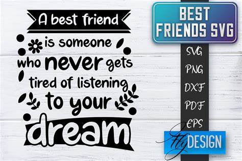 Best Friends SVG | Best Friends Quotes SVG | Friends SVG Design By Fly ...