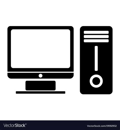 Computer Vector Image at Vectorified.com | Collection of Computer ...