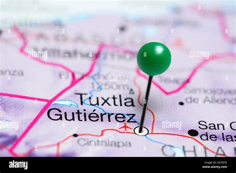 Mapa De Tuxtla Gutierrez Fotos e Imágenes de stock - Alamy