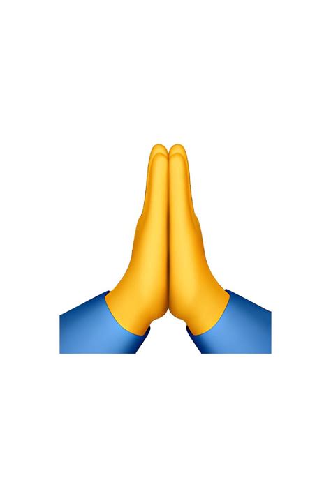 🙏 Folded Hands Emoji | Hand emoji, Finger emoji, Hand emoji meanings