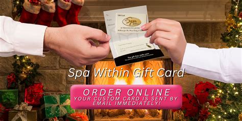 The Spa Within Gift Card | Great Last Minute Gift