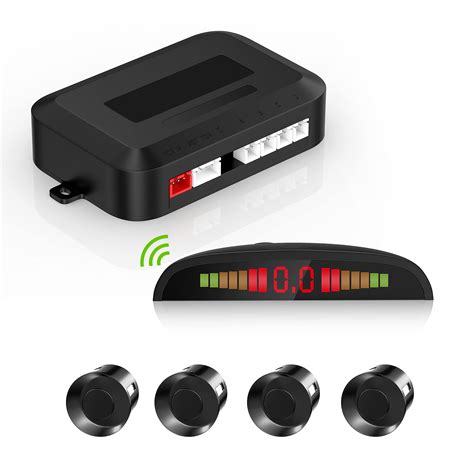 Buy Wireless Car Parking Sensor, Reverse Radar System with 4 Parking ...