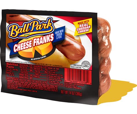 Classic Cheese Hot Dogs | Ball Park® Brand