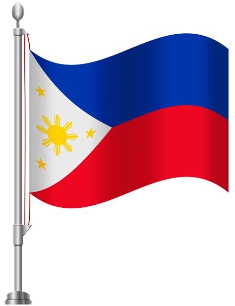 Philippines Flag PNG Clip Art - Best WEB Clipart