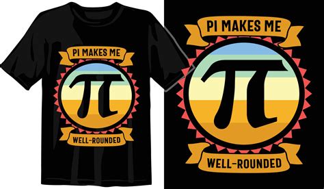 Pi day t shirt design vector Graphics. Pi day typography t shirt design ...