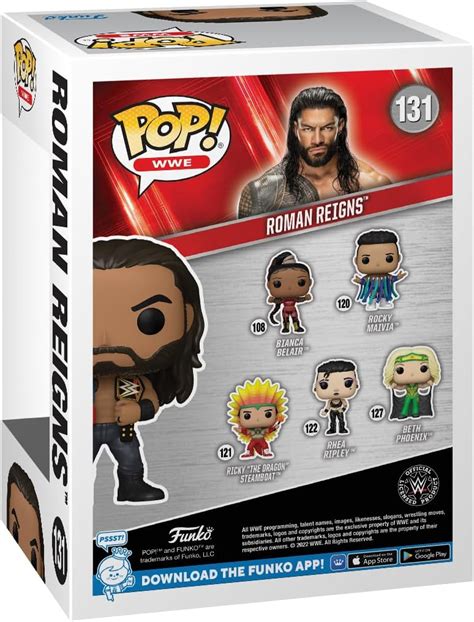 2023 WWE Funko POP! Vinyls 131 Roman Reigns – Wrestling Figure Database