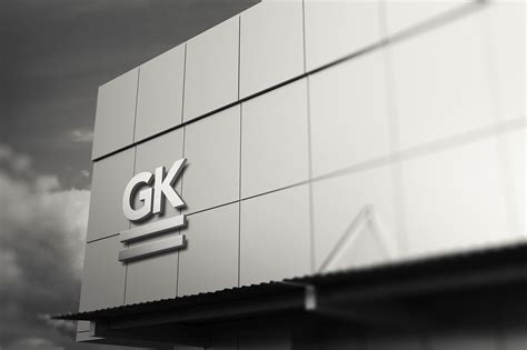 3D Logo Signage Wall Mock-Up v.2 :: Behance