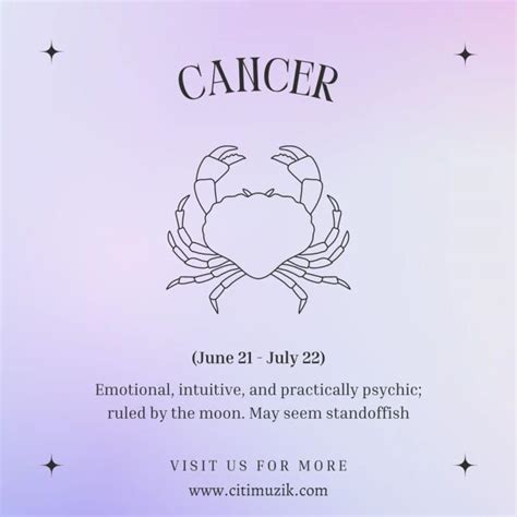 What Zodiac sign is July? — citiMuzik