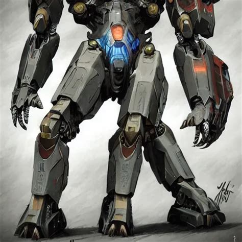 a jaeger from pacific rim, concept art | Stable Diffusion