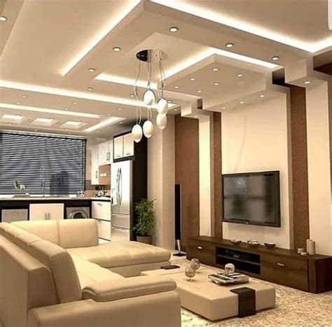 Modern Living Room Ceiling Design