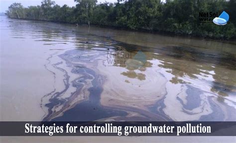 What are the Strategies for controlling groundwater pollution