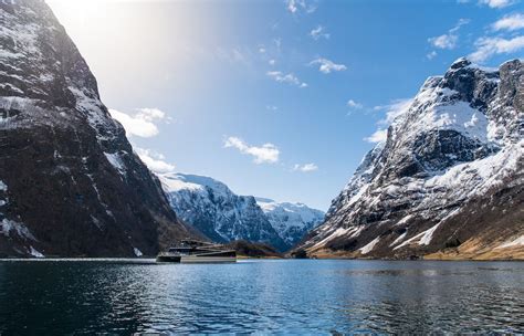 Bergen Fjords In Winter