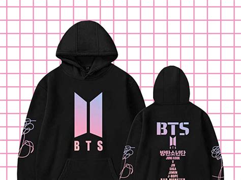 Official BTS Bangtan Boys Merchandise BTS15FLR Sweat à Capuche ...