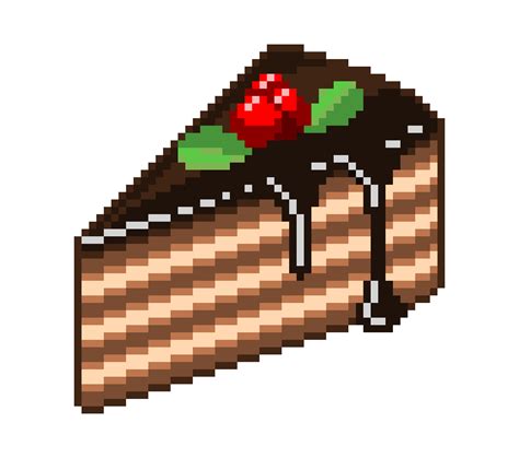 Chocolate Cake | Pixel Art Maker