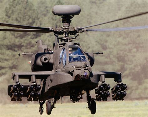 Boeing AH-64 (D) Apache helicopter