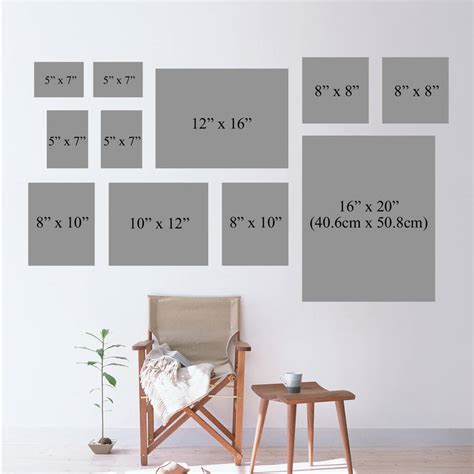 Gallery Frame Black Wall Collection Various Sizes By Picture That Frame ...