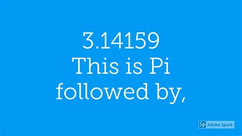 100 Digits Of Pi Song