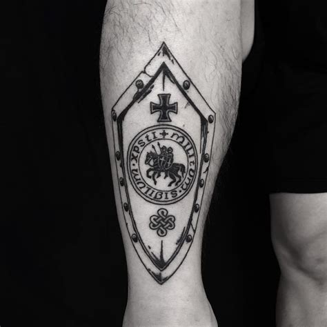 Shield Tattoo Ideas That Will Make You Feel Safer